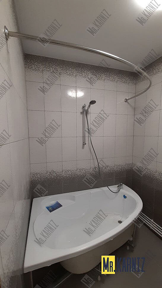 Карниз для ванной Vannesa Алари 168х120 Усиленный 20 мм MrKARNIZ фото 15