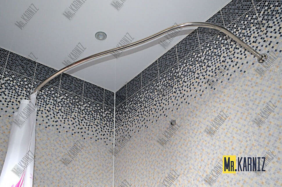 Карниз для ванны Triton Медея 142.5х142.5 Усиленный 20 мм MrKARNIZ фото 3