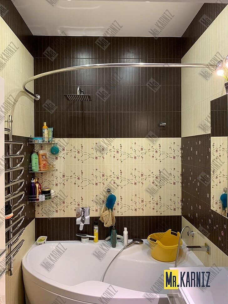 Карниз для ванны Kolpa-San Lulu 170х110 Усиленный 20 мм MrKARNIZ фото 5