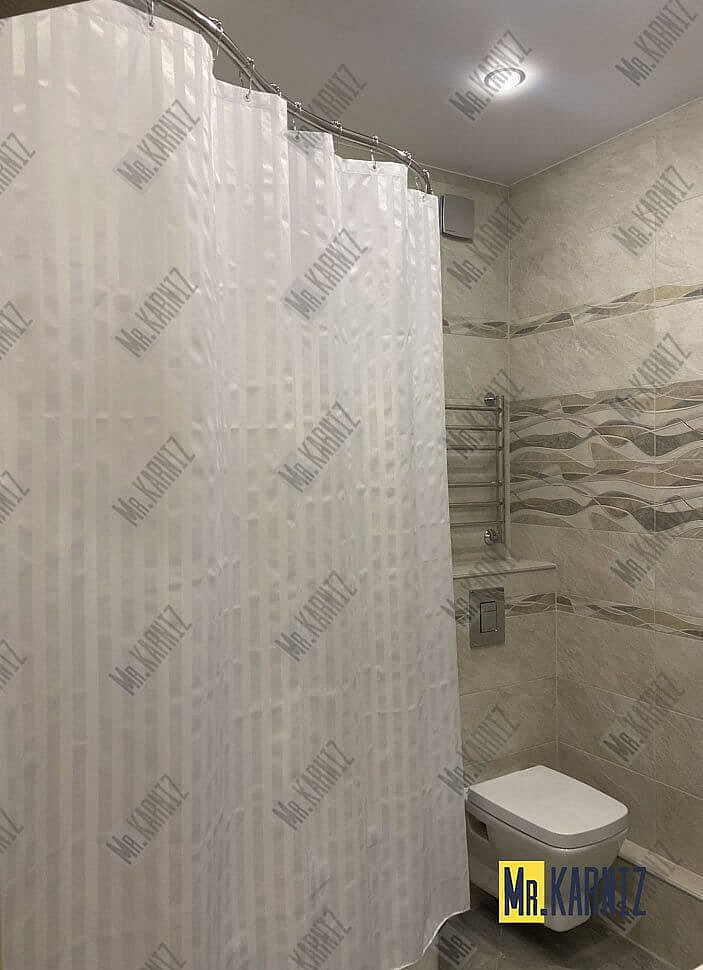 Карниз для ванны Bellrado Марго 168х120 Усиленный 20 мм MrKARNIZ фото 6