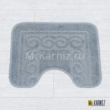 Коврик в туалет ТН серый